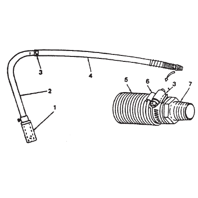 Titan 103-826 PowerTwin 4900 Siphon Hose Assembly