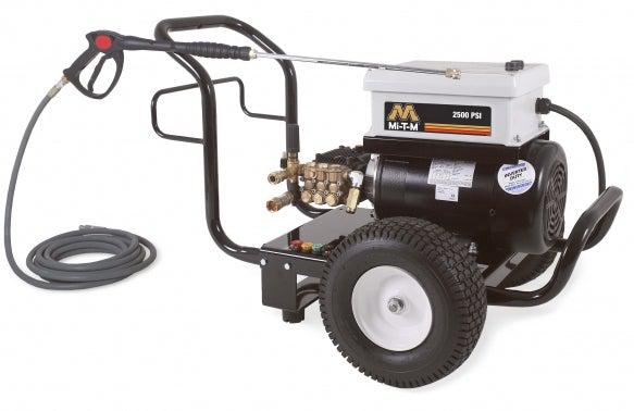 Mi-T-M JP-2503-0ME3-9 Job Pro® JP Electric Series Power Washer - 2500 PSI @ 3.2 GPM, AR Pump, Direct Drive