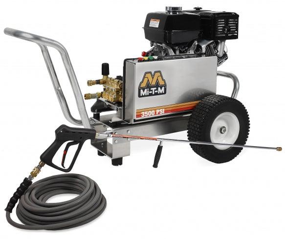 Mi-T-M Job Pro® (CBA) Aluminum Series Power Washer - 4000 PSI @ 3.4 GPM, AR Pump, Direct Drive, Kohler Engine