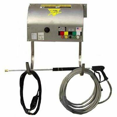 Cam Spray Professional (1500 PSI) Wall Mount Electric-Warm Water Pressure Washer w/ Auto Stop Start