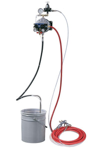 AirPro Wood Application Packages 100 PSI @ 8.50 GPM Stainless Steel Air-Powered Sprayer - Wall Mount