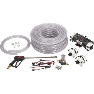 Softwash Kit ( 10.0 GPM Bleach Pump, Hose, Gun and Nozzles)