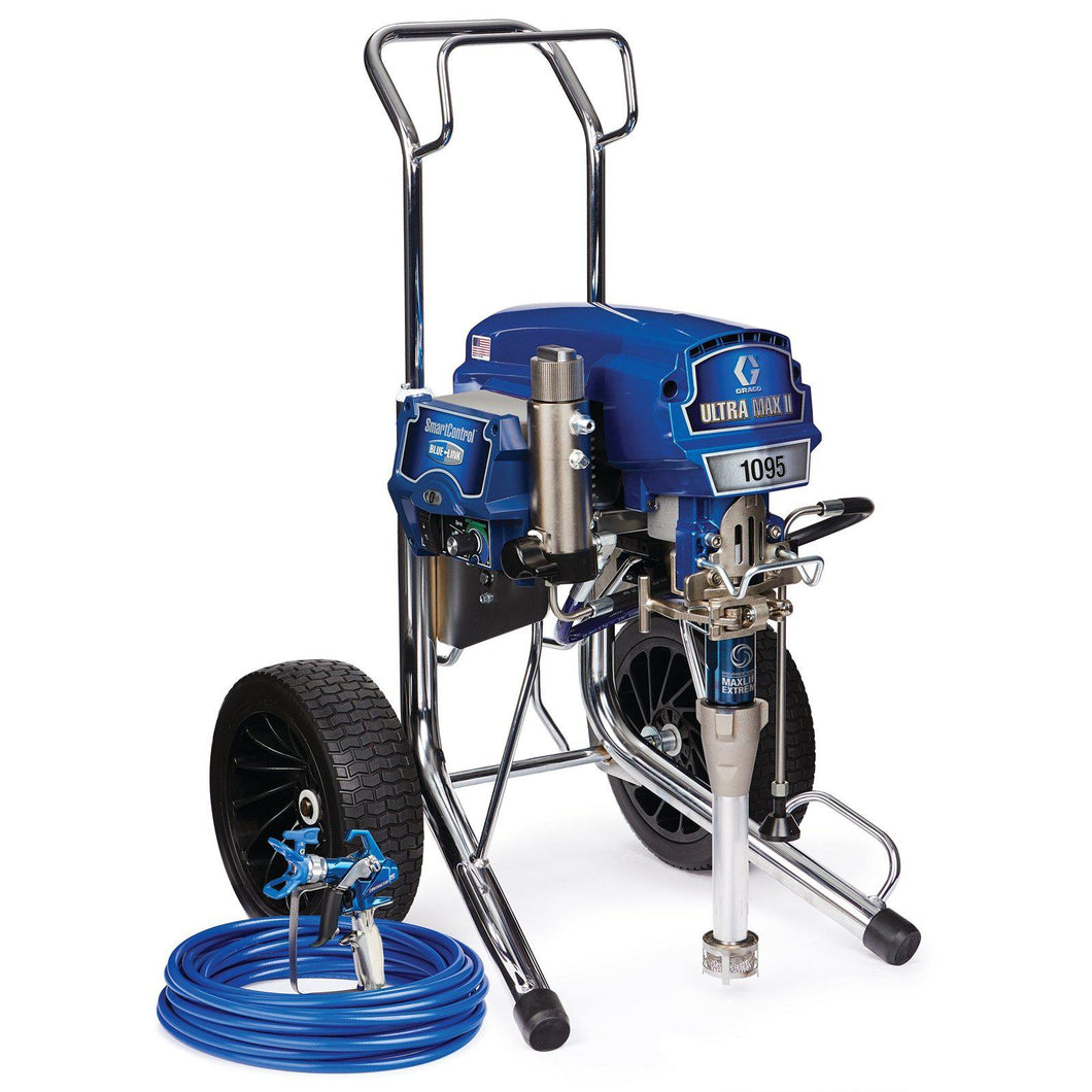 Graco Ultra Max II 1095 IronMan Series 3300 PSI @ 1.2 GPM Electric Airless Sprayer - Hi-Boy