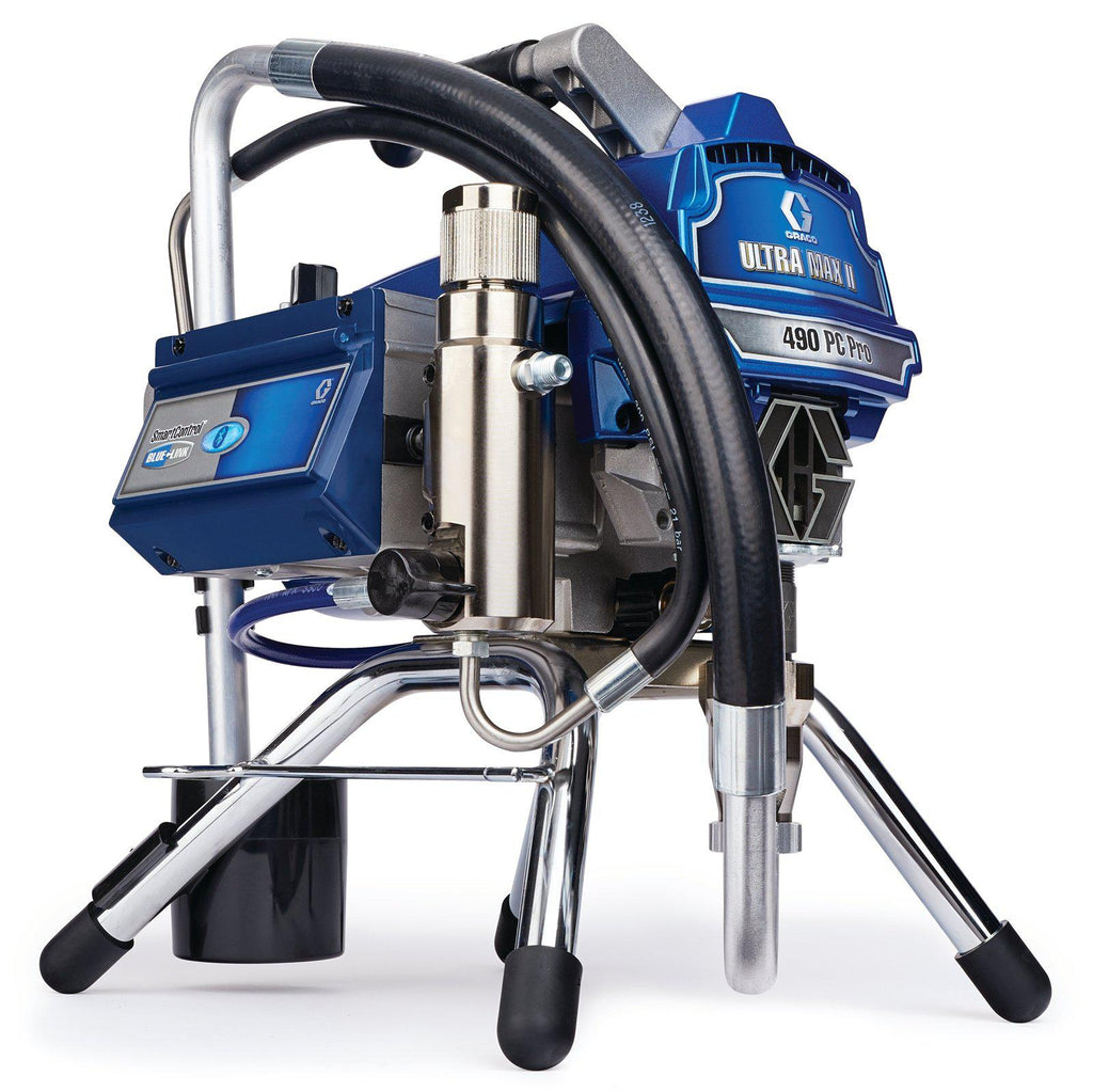 Graco Ultra Max II 490 PC 3300 PSI @ .54 GPM Electric Airless Sprayer - Stand