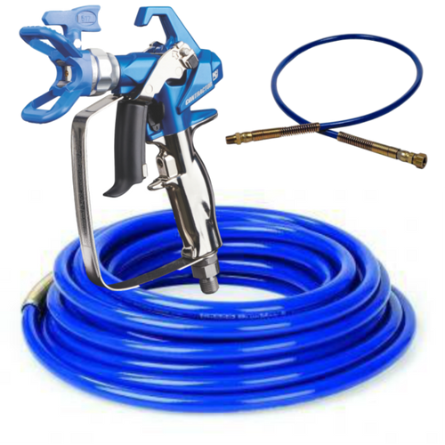 Graco Contractor PC Gun & Hose Kit with RAC X LTX 517, 50ft Hose, & Whip