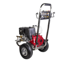 Load image into Gallery viewer, BE 389cc Honda Engine 4000 PSI @ 4.0 GPM External Unloader Pressure Washer - CAT 66DX40GG1 PUMP