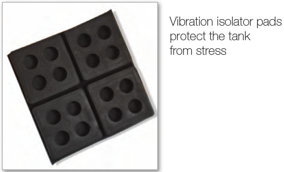 Mi-T-M IX-0001 Vibration Isolator Pads