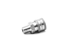 Load image into Gallery viewer, MTM Hydro 1/4&quot; Male NPT Stainless Quick Coupler