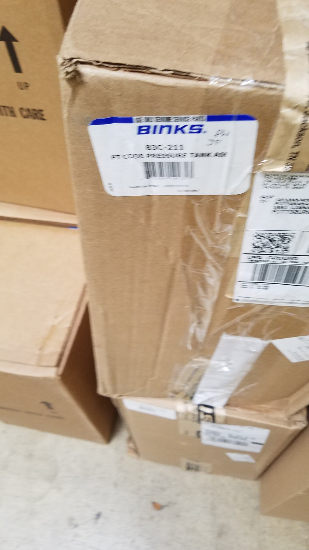 Binks 83C-211 Pressure Tank Assembly