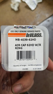 Devilbiss MB-4039-62HD Air Cap & Ring