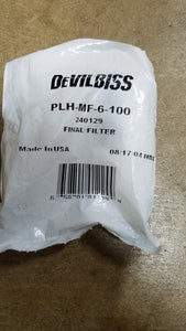 Devilbiss PLH-MF-6-100 Final Filter