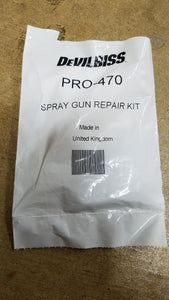 Devilbiss 703536 PRO-470 Spray Gun Repair Kit