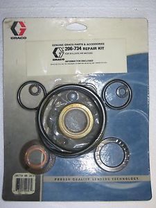 Graco 206-734 Repair Kit for 7 Inch Bulldog & "Adjust-A-Stroke" Air Motors (1587645055011)