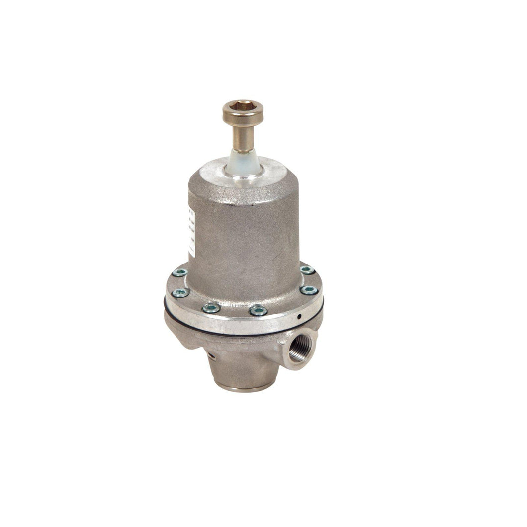 Graco Low Pressure Fluid Regulator, 580 Max psi, 15-290 psi Range, 7.0 GPM, SST, Spring Type, 3/8 (f) x 3/8 (f), 1/8 BSPP Port