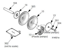 Load image into Gallery viewer, Graco 24C062 Stainless Steel Fluid Side Diaphragm Plate Kit