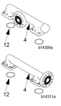 Load image into Gallery viewer, Graco 24C041 Polypropylene, End Flange Outlet Manifold Kit
