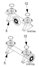 Load image into Gallery viewer, Graco 24C044 Polypropylene, Center Flange Inlet Manifold Kit