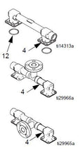 Load image into Gallery viewer, Graco 25C302 Center Flange, Horizontal Port Outlet Manifold Kit