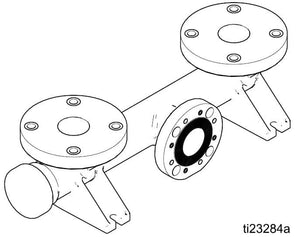 Graco 24V413 Inlet Center Manifold Kit