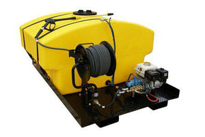 Cam Spray Professional (2500 PSI) Gas-Cold Water Truck Mount Pressure Washer w/ 150 Gallon Tank & Honda Engine