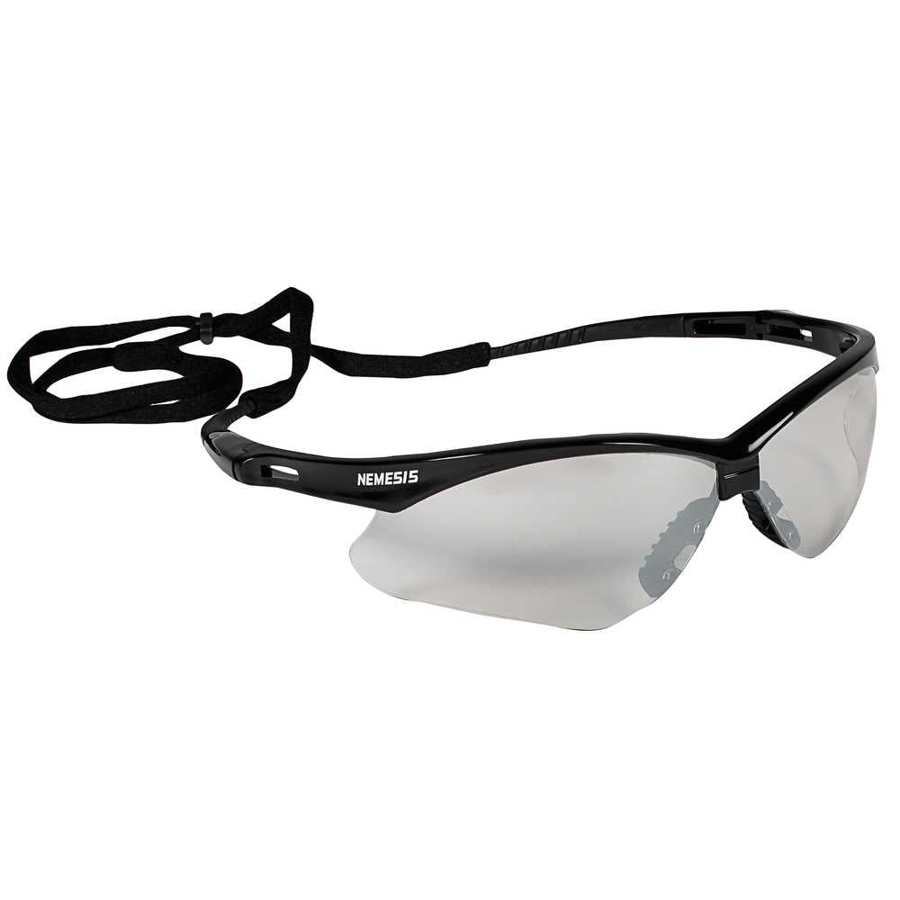 Kimberly-Clark Jackson Safety V30 Nemesis Safety Eyewear - Black Frame - Indoor/Outdoor - Sold/Each