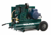 Load image into Gallery viewer, Rolair Systems 90 PSI - 18.8 CFM Two Stage 230 Volt – 60 Hz 5HP 9gal. Belt Drive Electric Air Compressor