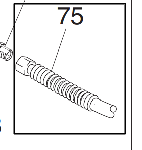 Graco 249232 - 1/4 in. X 3.0 ft Coupled Hose