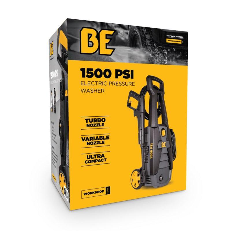 BE P1415EN Workshop 1500 PSI @ 1.4 GPM Powerease AR Pump Cold Water Electric Pressure Washer
