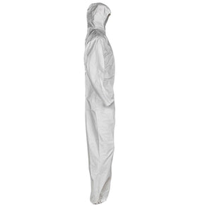 Kimberly Clark Kleenguard A35 Liquid & Particle Protection Apparel Coveralls - Zipper Front, Elastic Wrists & Ankles & Hood - XL - 25 Each Case