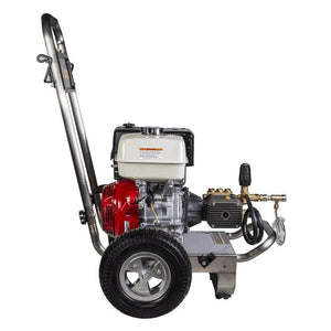 BE 389cc Honda Engine 4000 PSI @ 4.0 GPM External Unloader Pressure Washer - CAT 66DX40GG1 PUMP