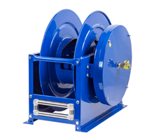 Load image into Gallery viewer, Spring Driven DP Series &quot;Dual Product Delivery&quot;  Hose Reel : Low Pressure (300PSI) / 1/2&quot;x100&#39; (REEL ONLY)