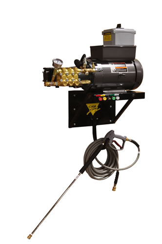 Cam Spray Professional (4000 PSI) Electric-Cold Water Wall Mount Pressure Washer w/ Auto Start-Stop (230V 1-Phase)