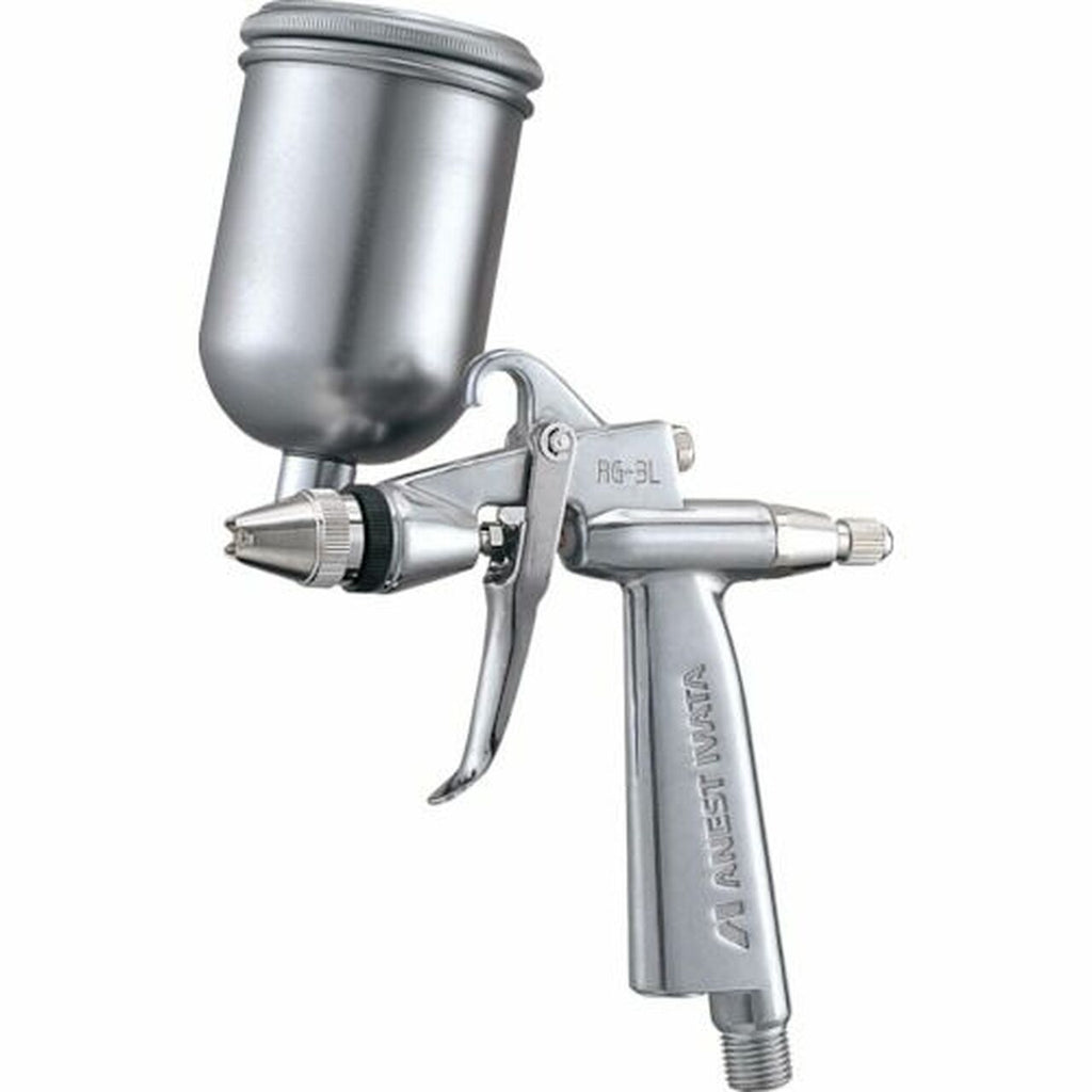 IWATA RG-3L-3 1.0 MM Gravity Feed HVLP Spray Gun w/ PC5 400 ml Cup