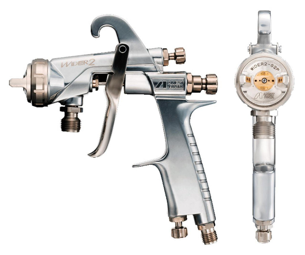 IWATA WIDER2L-2-10G2P HVLP Pressure Feed Large Spray Gun