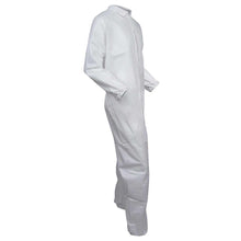 Load image into Gallery viewer, Kimberly Clark Kleenguard A30 Breathable Splash &amp; Particle Protection Apparel Coveralls - Zipper Front w/1&quot; Flap, Elastic Back, Wrists &amp; Ankles - XL - 25 Each Case