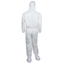 Load image into Gallery viewer, Kimberly Clark Kleenguard A30 Breathable Splash &amp; Particle Protection Apparel Coveralls - Zipper Front w/1&quot; Flap, Elastic Back, Wrists, Ankles, Hood &amp; Boots - 3X - 21 Each Case