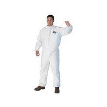 Load image into Gallery viewer, Kimberly Clark Kleenguard A20 Breathable Particle Protection Coveralls - Zipper Front, Elastic Back, Wrists &amp; Ankles - White - XL - 24 Each Case