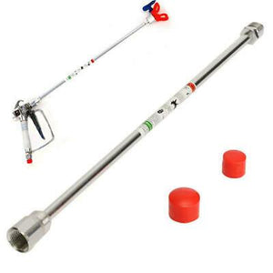 Titan 12 inch Aluminum Spray Gun Extension With Tip Guard