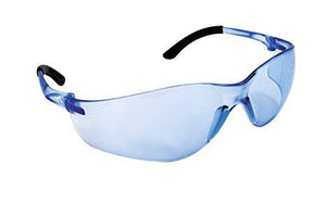 SAS NSX™ Turbo Safety Glasses - Light Blue Frame -  Light Blue Lens - Anti-Scratch - Sold/Each