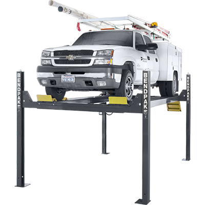 BendPak 5175004 Tall Lift 82" Rise Four-Post Lift (14,000-lb. Capacity)
