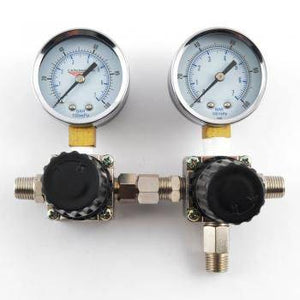 C.A Technologies - 52-303 - Dual Air Regulator & Gauge Assembly (1587266027555)