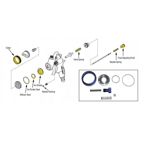 Fuji Spray Rebuild Kit