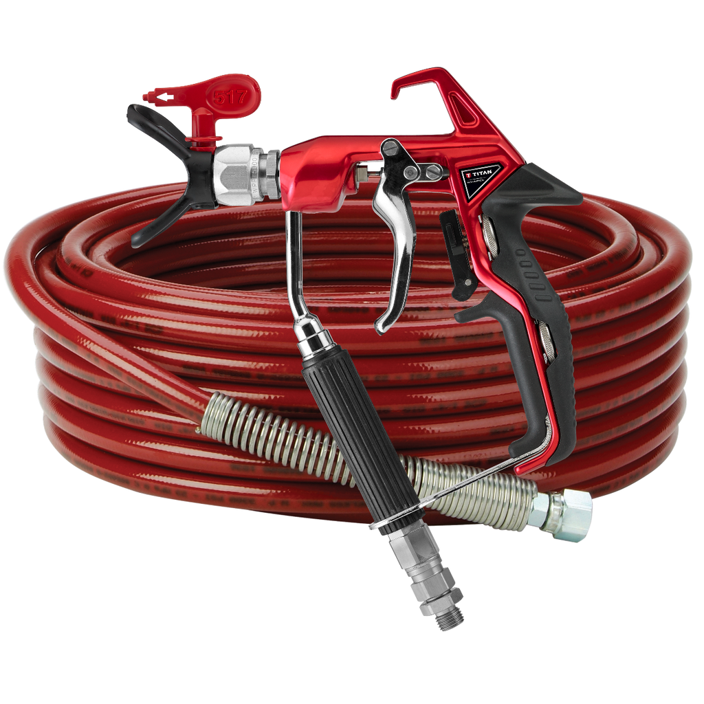 Titan RX-Apex Gun , Hose and  TR1 HIGH Pressure Tip Kit Non Filter (6500 PSI Hose)