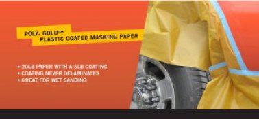 Trimaco Automotive  Poly Gold Masking Paper 6