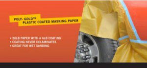 Trimaco Automotive Poly Gold Masking Paper 12" x 750'