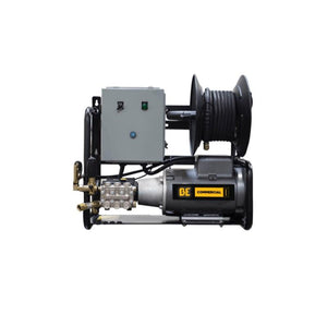 BE Commercial Series 2000 PSI @ 3.5 GPM 5HP 220V Baldor Motor Electric Pressure Washer - Wall Mount