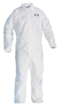 Load image into Gallery viewer, Kimberly Clark Kleenguard A20 Breathable Particle Protection Coveralls - Zipper Front, Elastic Back, Wrists &amp; Ankles - White - XL - 24 Each Case