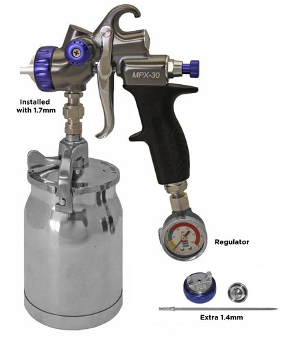 Fuji Spray MPX-30 Siphon - 1.7mm - 1Qt. Cup + Kit
