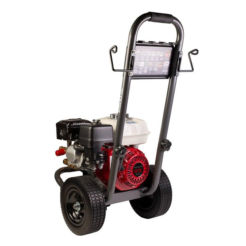 BE B2565HGS 2500 PSI @ 3.0 GPM 196cc Honda Engine Triplex General Pump Commercial Gas Pressure Washer