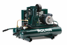 Load image into Gallery viewer, Rolair Systems 90 PSI @ 8.8 CFM Single Stage 115/230 Volt – 60 Hz 2HP 9gal. Electric Air Compressor